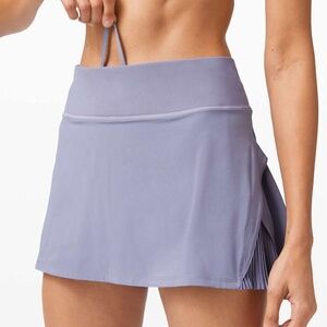 Lululemon Athletica Light Purple Pleated Skirt
